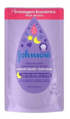 Sabonete Líquido Johnson's Baby Hora Do Sono 180ml