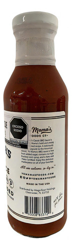 Salsa Yo Mamas Bbq 397g