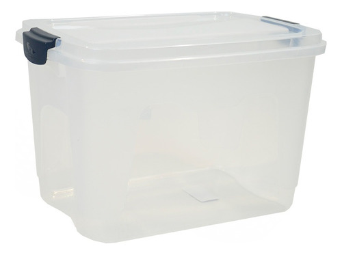 Caja Organizadora 12 Lts Reforzada Transparente Plastico
