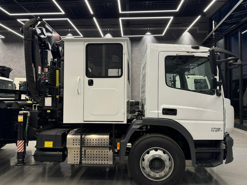 Caminhão Mb Atego 1719 4x2 Munck Argos 20t Cabine Suplementa
