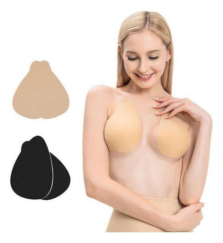 Sujetador Push Up Invisible Con Cinta Adhesiva Para Mujer