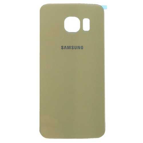 Tapa Trasera Carcasa Samsung S6 Dorado Tienda Bagc