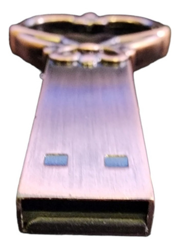 Memoria Usb 64gb En Cuerpo Metálico (cobre Quemado)