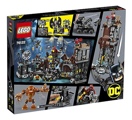 Lego Dc Batman Batcave Clayface Invasion 76122