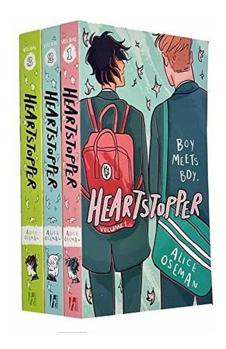 Heartstopper Series Volume 1-3 Books Collection Set By Alice