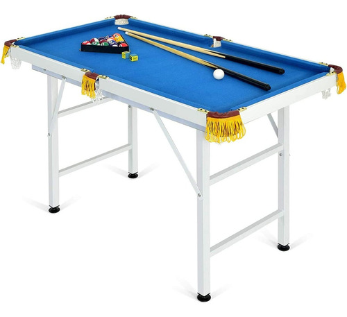 Mesa De Billar Plegable De 55 In Verde
