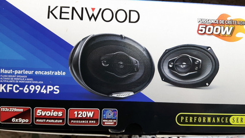 Kenwood Kfc-6994ps 6 X9  500 Watt 5-way Car Audio Altavoces 