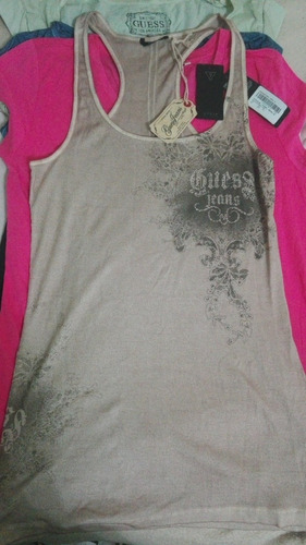 Polo Camiseta Tee Top Bvd Original Guess Saldos Exportación