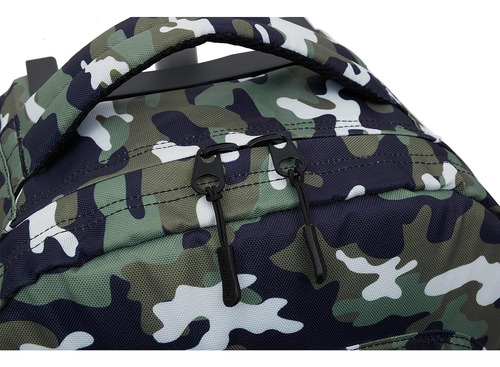 Mochila Con Ruedas Travellers Club, Camuflaje, 18 Pulgadas