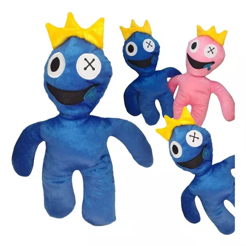 LANÇAMENTO Roblox Rainbow Friends Roblox Babão Pelúcia 40CM Azul Brinquedo  Game Toy Cartoon Desenho Animado - Escorrega o Preço