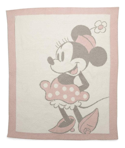 Cozychic Vintage Disney Minnie Mouse Manta Bebé, Tamaã...