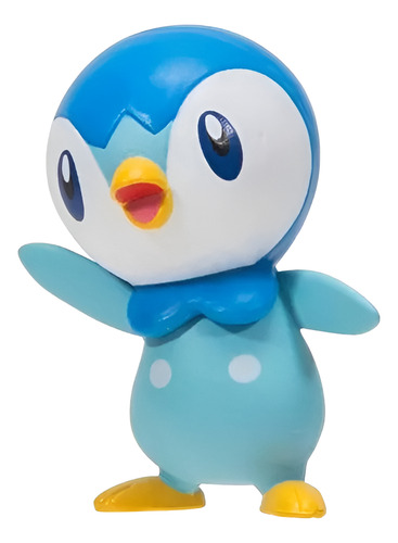 Figura Pokemon Clip N Go Original Piplup