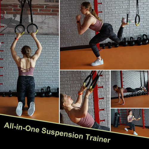 Aros De Gimnasia Con Correas Ajustables