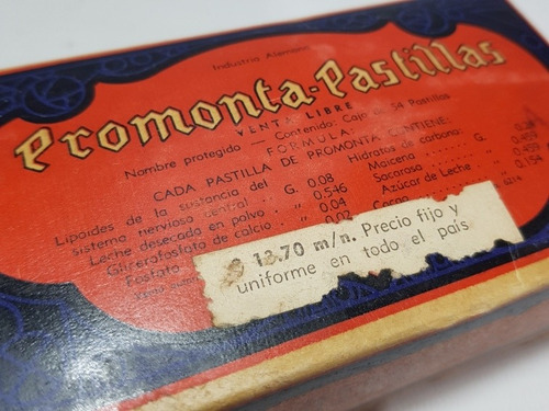 Imagen 7 de 7 de Antigua Caja Pastillas Anticonceptivas Mag 56040