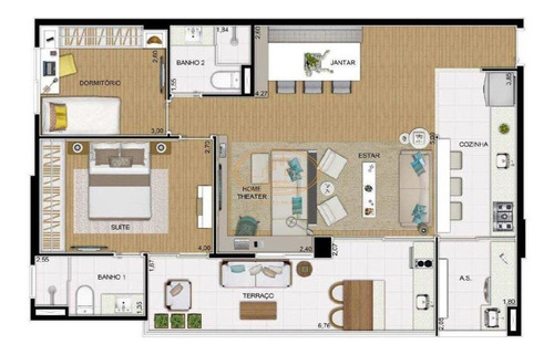 Apartamento Com 2 Dormitório(s) Localizado(a) No Bairro Vila Prudente Em São Paulo / São Paulo - 17847:925955