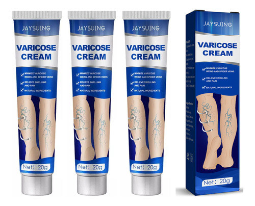 Crema Reparadora De Varices, 3 Veces