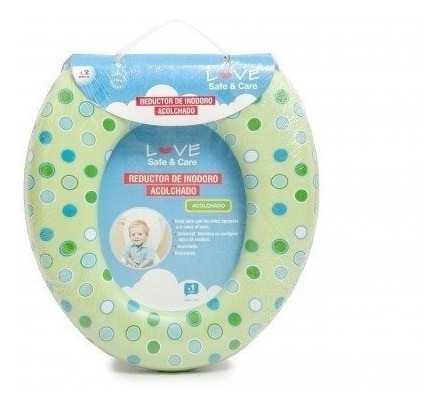 Imagen 4 de 5 de Reductor Adaptador De Inodoro Infantil Acolchonado Bebe