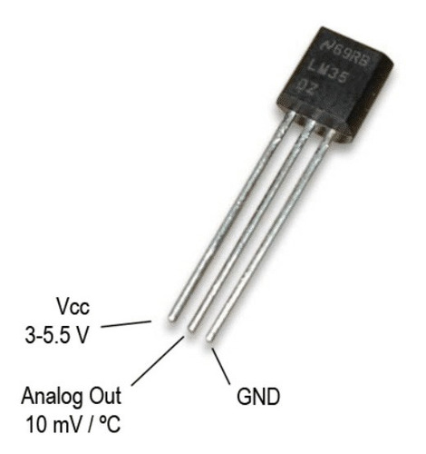 Sensor De Temperatura Lm35 Arduino Pic