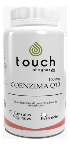 Coenzima Q10 100mg 70 Capsulas Vegetales Touch Of Synergy