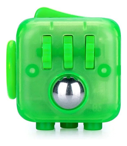 Zuru Fidget Cube Verde - Juguete De Bromas 1 Unidad