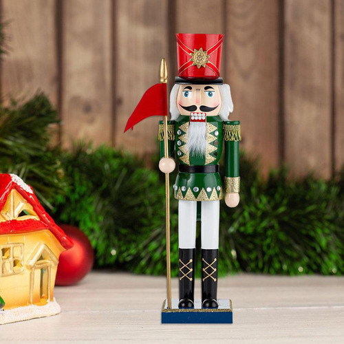 Marioneta Del Del Cascanueces De La Navidad De Los Verde