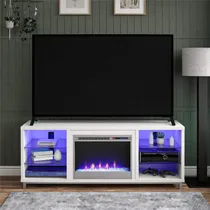 Comprar Ameriwood Home Soporte De Tv Con Chimenea Para Televisores