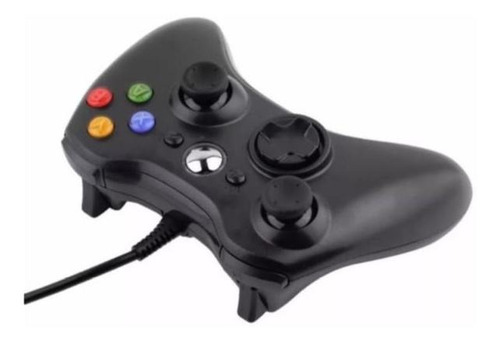 Controle Com Fio Xbox 360 E Pc Slim Joystick Cor Outro