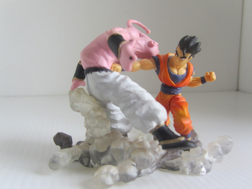 Dragon Ball Diorama Gohan Vs Majin Buu Unico Ultra Raro Excl