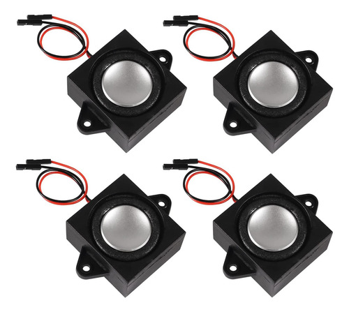 Dweii 4pcs 3 Watt 8 Ohm Mini Altavoz De Cavidad Única Cavida