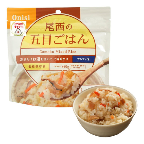 Gohan Japan Gomoku Alpha Rice Rice Japonés Mixta Mixta (100%