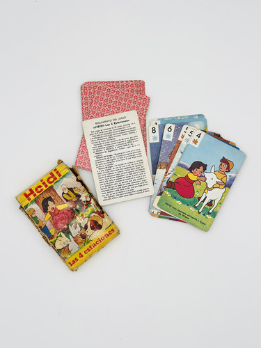 Juego De Cartas Heidi 1975 Las Cuatro Estaciones - Mikapao (Usado)