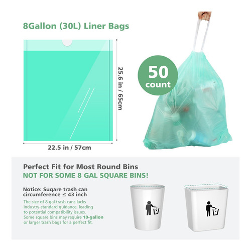 Bolsas De Basura Compostables De Ayotee Bolsas De Basura De