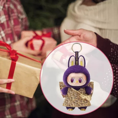 Labubu Llavero De Muñeco De Peluche Mochila Colgante Figura