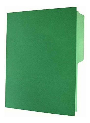 Pendaflex Fólder Bitono, Carta, Ceja 1/2, 25 Pz, Verde