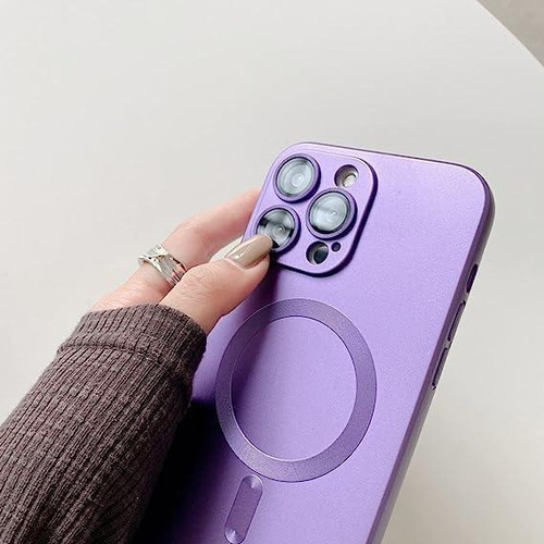 Funda Iphone 11 Pro Max Compatible Magsafe Protector Camara Verde Claro Iphone 11 Pro Max