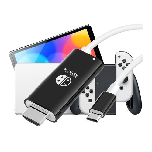 Adaptador Cable Tv Para Nintendo Switch 4k Usb C Hdmi 1080p