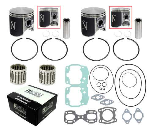 Pistón Y Empaques: Seadoo 800 Challenger/gsx Rfi/gti +0.50mm