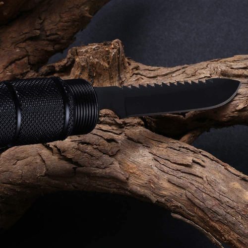 Hacha Para Camping, Con Martillo, Funda De Nailon, Liantral Color Negro