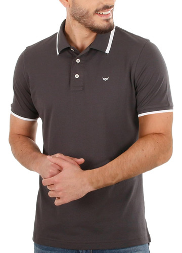 Oxford Polo Para Hombre En Pima De Ra Calidad Y Piqué De Mic