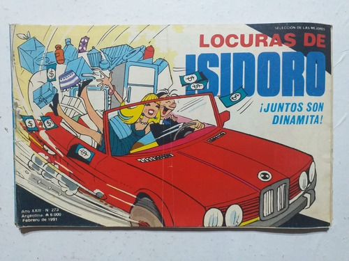 Comic. Locuras De Isidoro # 273.  Febrero 1991.