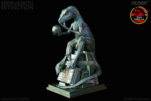 Rebor Oddities Extinction Renaissance Bronze Velociraptor