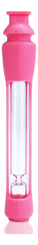 Tubo De Vidrio De Silicona Portátil Y Creativo De 1 Color Al