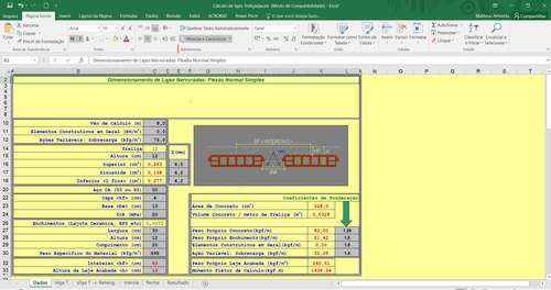 Pacotes De Planilhas Estruturais Em Excel
