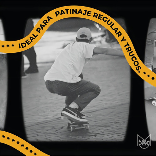 Patineta Profesional Completa Musa Skate Solo Pam 8 Morado Color Llantas Negras