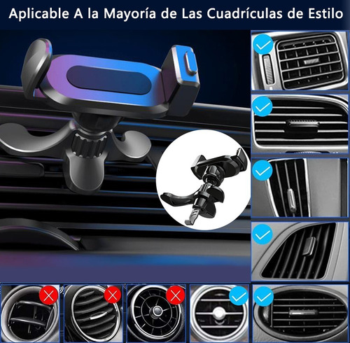 Imagen 2 de 9 de Soporte Universal Para Teléfono De Coche, Y Innovador