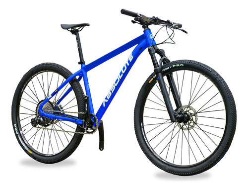 Bicicleta Absolute Nero Boost Prime Aro 29 Suspensão Ar 12v Cor Azul Tamanho Do Quadro 19