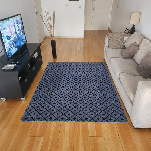 Alfombra Carpeta Moderna Diseño Con Texturas En Relieve 2 M 1.5 M Moderno Relieve Rombo Gris