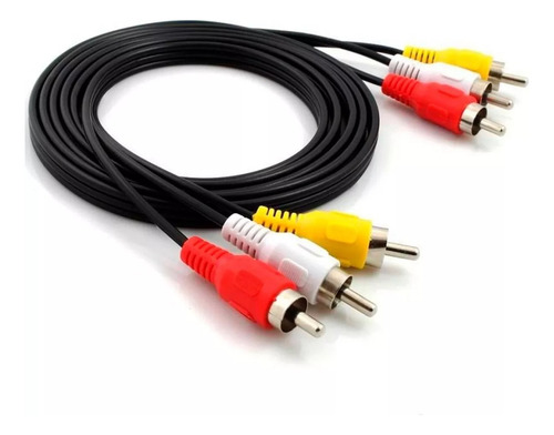 Cabo X 3 Rca+3 Rca 3m Cbx-v3rca30 Tecnologia A Seu Alcance