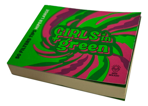 Kit 10 Piteira Bem Bolado Girls In Green Hiper Large VergĂȘ