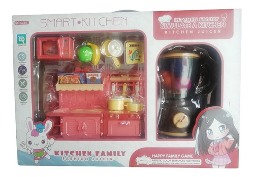 Mini Cocinita Smart Kitchen Juicer Family 23pzs